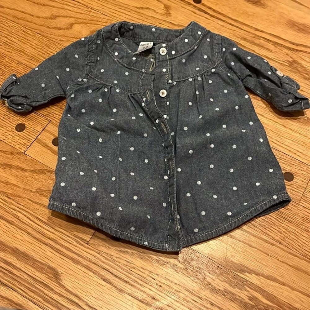 Denim tunic